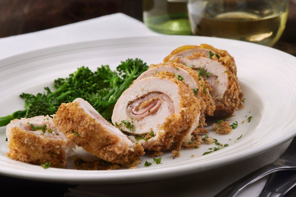 Cara membuat Chicken Cordon Bleu