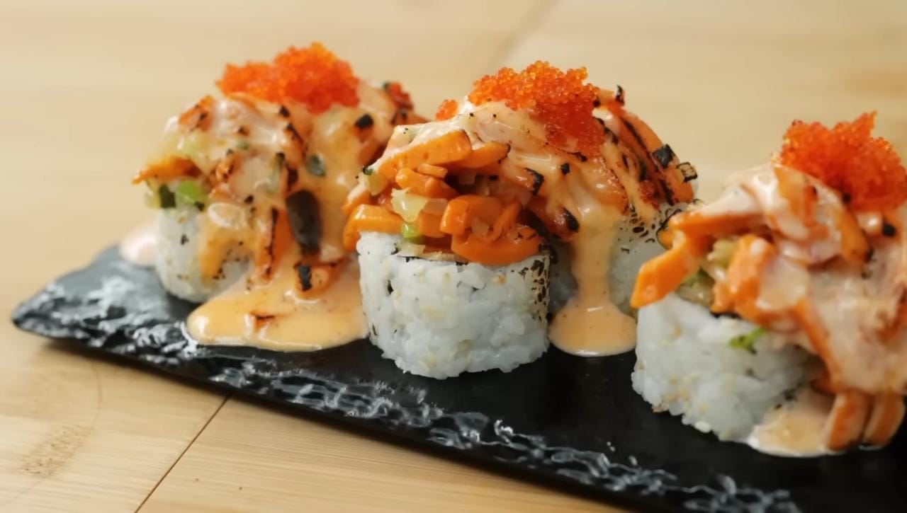 Resep Volcano Sushi