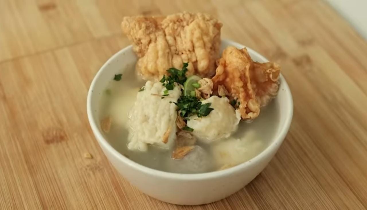 CARA MEMBUAT BAKSO CUANKI AYAM