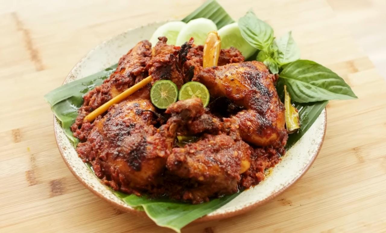 Membuat Ayam Bakar Bumbu Rujak