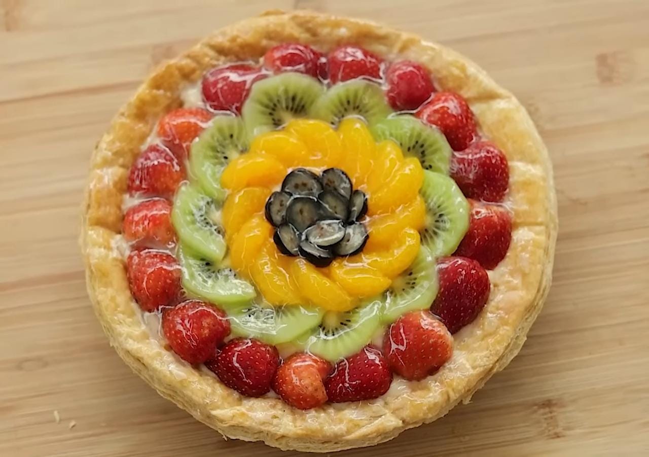 Resep Puff Pastry Fruit Pie