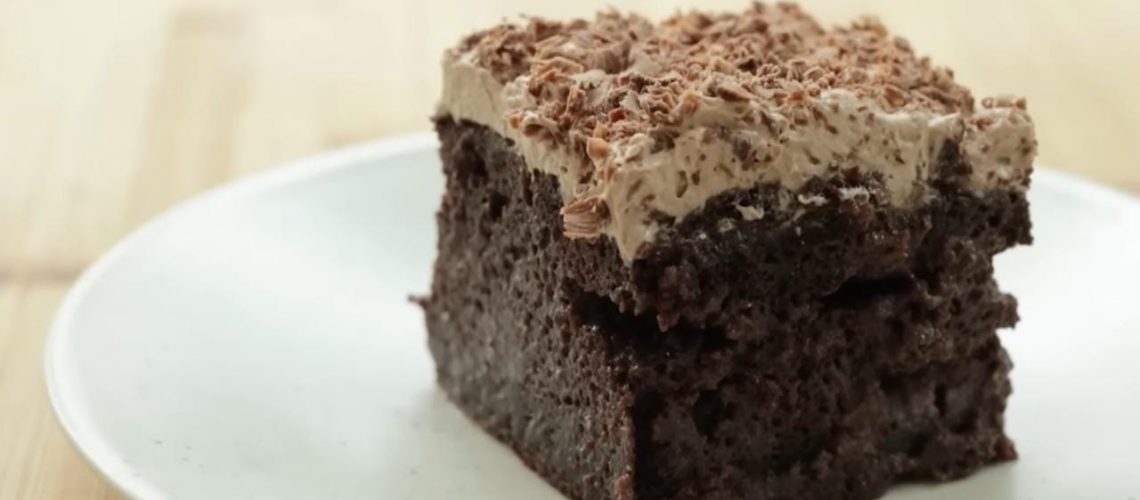 Chocolate Milk Bath Cake