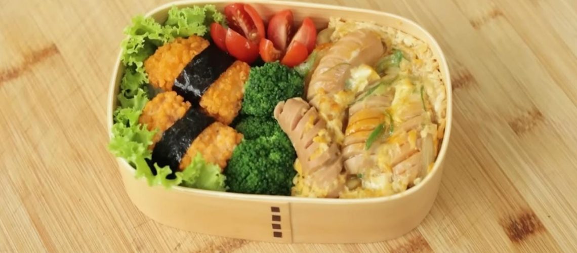 RESEP SOSIS OYAKODON DAN NUGGET NIGIRI